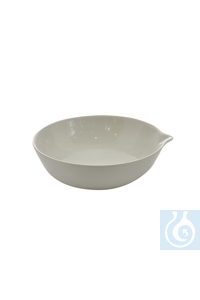 Cápsula de evap. fondo plano, 300 ml, porcelana Premium Line, 1 Ud.