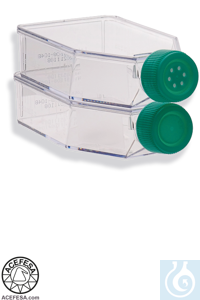 Frascos tratados estériles para cultivo, 250 ml, estándar, 4 x 25 uds
