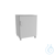 Mueble auxiliar de laboratorio con ruedas y una puerta, 450 x 520 x 635 mm Color blanco....