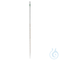 Pipeta graduada, clase A, 1 ml, 5 Uds.