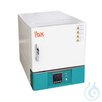 Horno de mufla de laboratorio, LBX MF12, 7,2 L