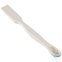 Espátula de porcelana con cuchara, 165 mm