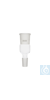 Adaptador 24/29 (hembra) a 14/23 (macho), LBG 3.3 De vidrio borosilicato LBG 3.3 Esmerilado sup...