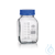 Frasco de laboratorio graduado con rosca ISO GL80, Boro 3.3, 2000 ml Fabricado en vidrio...