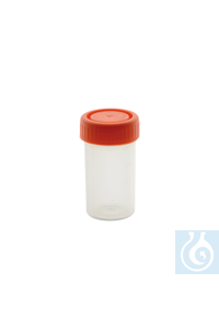 Frasco roscado para muestras, 150 ml, Ø58 x 80 mm, PP, 300 Uds.
