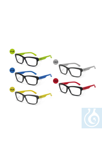 Gafas de seguridad pregraduadas Premium Line modelo WORK&FUN, +1,5