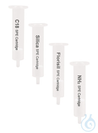 Cartuchos de extracción en fase sólida (SPE) fase FLORISIL, 500 mg/3 ml, 50 Uds.