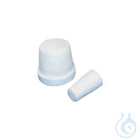 Tapón de celulosa esterilizable, núm. 19, 100 Uds.