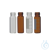 Vial para cromatografía ámbar, 15 x 45 mm, 4 ml, boca de rosca, 100 uds Estéril: No...