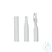 Inserto 6x29mm, base cónica c/ Polyspring, para viales de cromatografía de 2 ml,