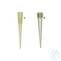 Puntas para micropipetas 2 - 200 µl, tipo Gilson, amarillas, 10 x 1000 Uds.