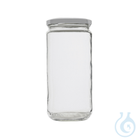 Tarro de vidrio con tapa bayoneta, 950 ml, 16 Uds.