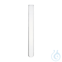 Tubo de ensayo sin reborde, vol. 2,5 ml, Ø 10 x 50 mm , vidrio neutro, 250 Uds.