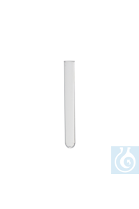 Tubo de ensayo sin reborde, vol. 5 ml, Ø 13 x 75 mm , PS, 500 Uds./bolsa