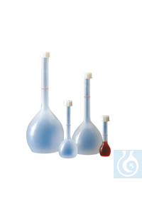 Matraz aforado, PP, 25 ml, GL18, 5 Uds.