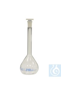 Matraz aforado clase A , 10 ml, boca 10/19, Premium Line, 2 Uds.