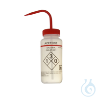 Frasco lavador de seguridad con sitema antigoteo, LDPE, isopropanol