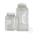 Frasco PET 1000 ml para muestreo de agua, estéril sin tiosulfato, cuello ancho, 36 uds Botellas...