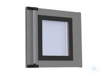 Full-sight glass door (4 layer insulating glass) - extra cost per side -...