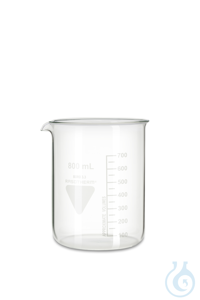 RASOTHERM Beaker, low form, with spout