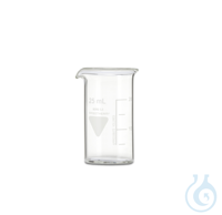 RASOTHERM Beaker, high form, with spout