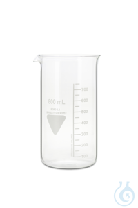 RASOTHERM Beaker, high form, with spout RASOTHERM Beaker, high form, with...