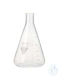 RASOTHERM erlenmeyer, smalle hals RASOTHERM Erlenmeyers, smalle hals, 3000...