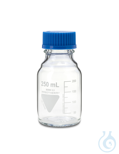 RASOTHERM GL 45 Laborflasche, mit Schraubversch...