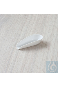 Pelles de pesée, porcelaine, L 37 x B 17 mm Pelles de pesée, porcelaine, L 37 x B 17 mm  Type...