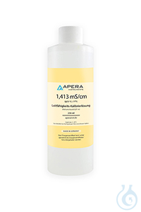Leitwert-Kalibrierlösung 1413 µS/cm, 250ml 
	Leitfähigkeitswert: 1413 µS/cm...