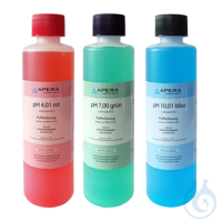 Kalibrierlösung Set pH 4,01 / 7,00 / 10,01 (je 250ml) 
	pH-Wert:...