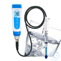 PH60-PW pH-Messgerät-Set für reines Wasser / Lösungen mit niedriger Ionenstärke Zuverlässige...