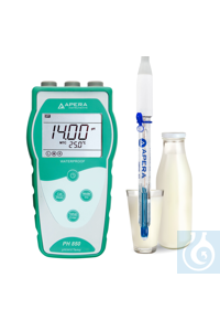 PH850-DP Portable pH Meter for Dairy Products (Milk, Cream, Yogurt) and...
