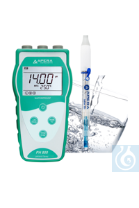 PH850-PW Portable pH Meter for Purified Water...