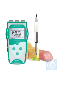 PH850-SS Portable pH Meter Kit for Food and Semi-solid Sample The PH850-SS...