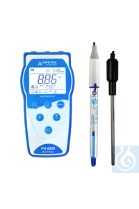 PH8500-HF Portable pH Meter for Solutions containing Strong or Hydrofluoric...