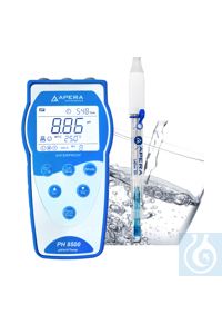 PH8500-PW Portable pH Meter for Purified Water, with GLP Data Management The...