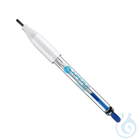 LabSen 861 pH Electrode for high-temp. & caustic solutions, e.g. galvanic...