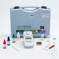 MD100, 2in1 Photometer Chlorine and pH liquid reagents (OTZ) Precise water...