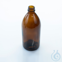 BOD sample bottle BOD sample bottle, brown glass, 500 ml