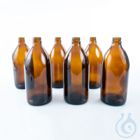 BOD Sample flasks Brown glass, 6 bottles, 500 ml