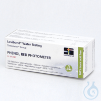 Reagent tablet PHENOLRED Reagent tablet PHENOLRED for pH value in blister...
