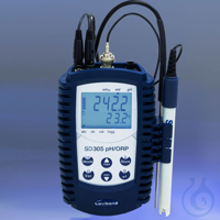 SD305 pH/ORP (juego 3) Instrumento de medición manual hermético al agua para...