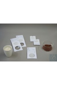 2Artikelen als: Filterkaarten, 45x80 mm Filterkaarten voor sedimenttest in melk, 45x80 mm