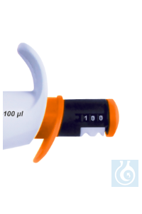 variable volume controller knob for 10 - 100 µL pipettes Precalibrated...