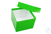 Kartonbox, grün, 100 mm, Karton / 36 Stk. Maxxline Kryoboxen aus Karton...