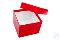 Kartonbox, rot, 100 mm, Karton / 36 Stk. Maxxline Kryoboxen aus Karton werden...