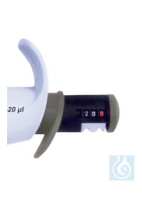 variable volume controller knob for 2 - 20 µL pipettes Precalibrated...