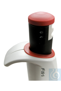 variable volume controller knob for 5 - 50 µL pipettes Precalibrated...