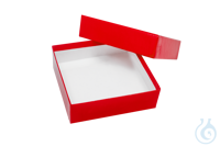 Kartonbox, rot, 50 mm, Karton / 36 Stk. Maxxline Kryoboxen aus Karton werden...